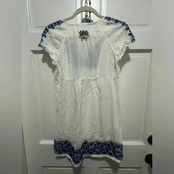 ODD MOLLY white embroidered top lightweight Size 1 - Picture 4 of 8